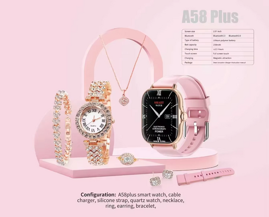 6 in 1 - Smartwatch For Women | Best Quality Smart Watch For Girls | Limited stock