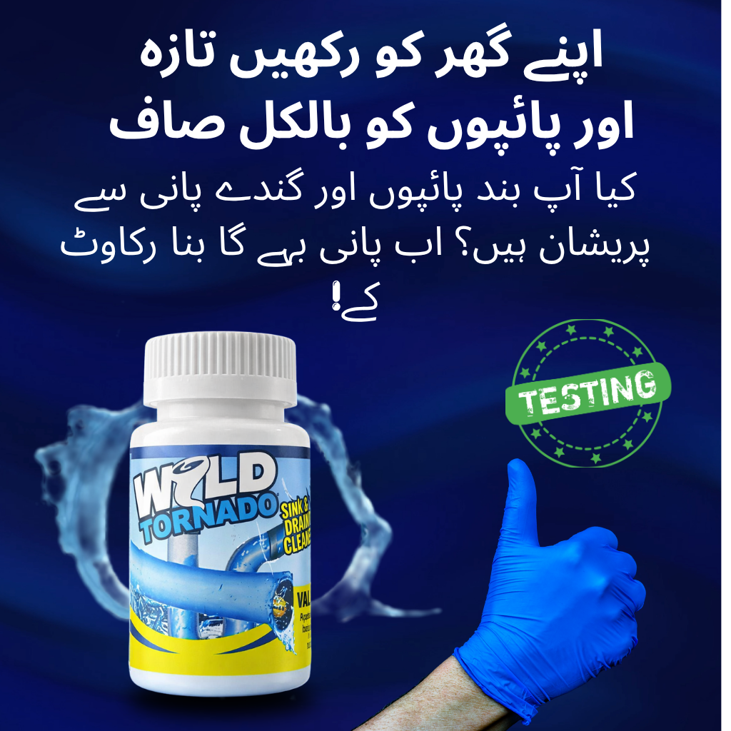 Powerful Sink & Drain Clog Remover Powder – Fast-Acting for Kitchen & Bathroom Pipes