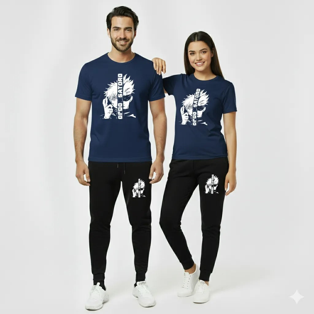 Top Trending Gojo Satoru Anime Printed Tracksuit for Men & Women (Random Color)