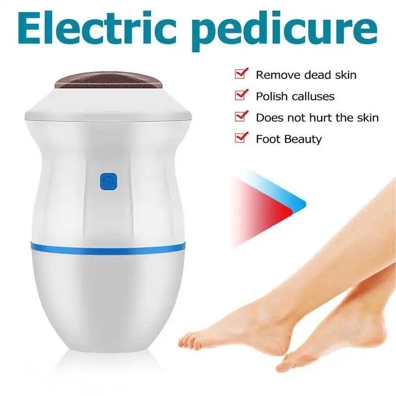 Find Back Electric Callus Remover – Rechargeable Portable Foot File Pedicure Tool