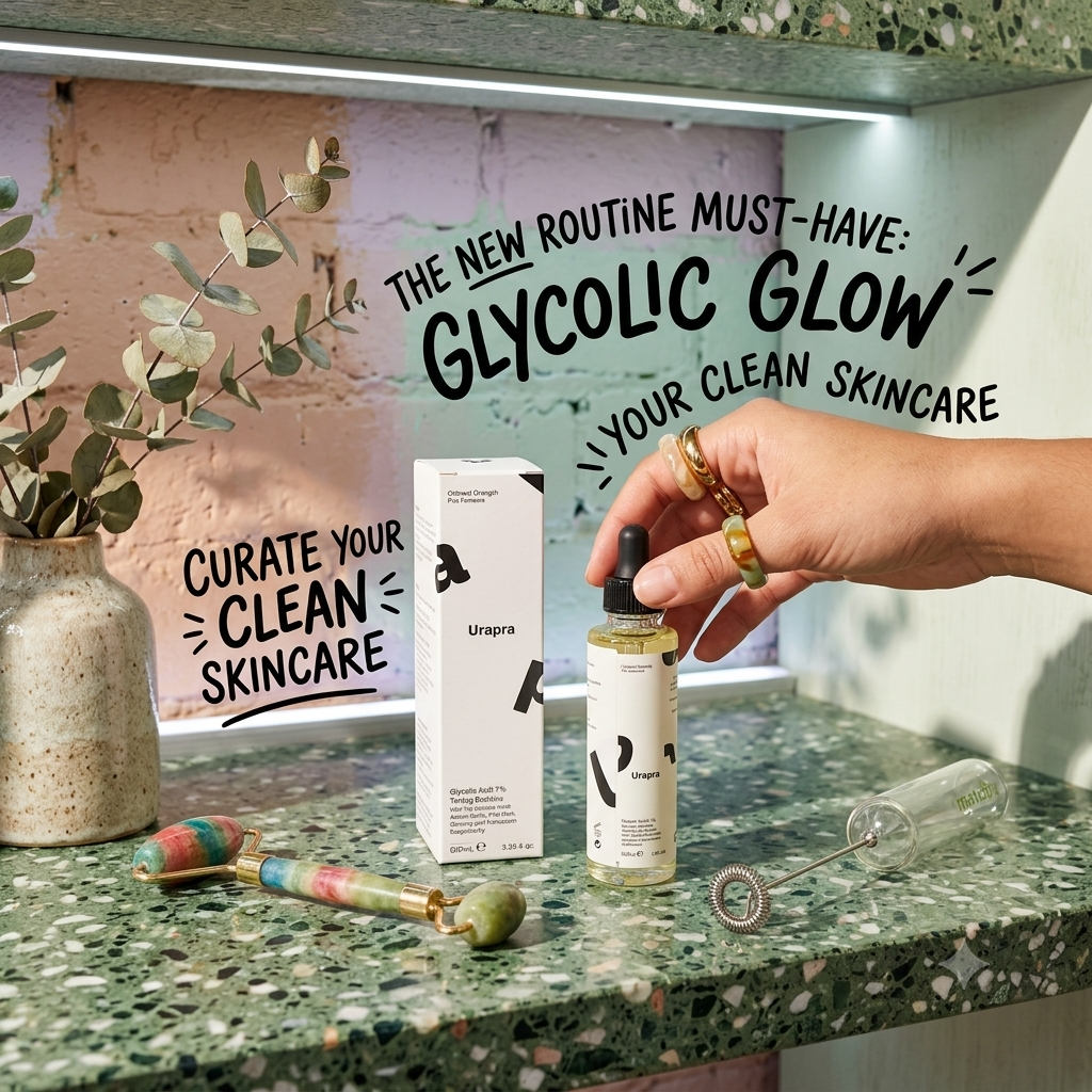 7% Glycolic Acid Exfoliating Toning Solution – Brightening & Smoothing Toner (100ml)