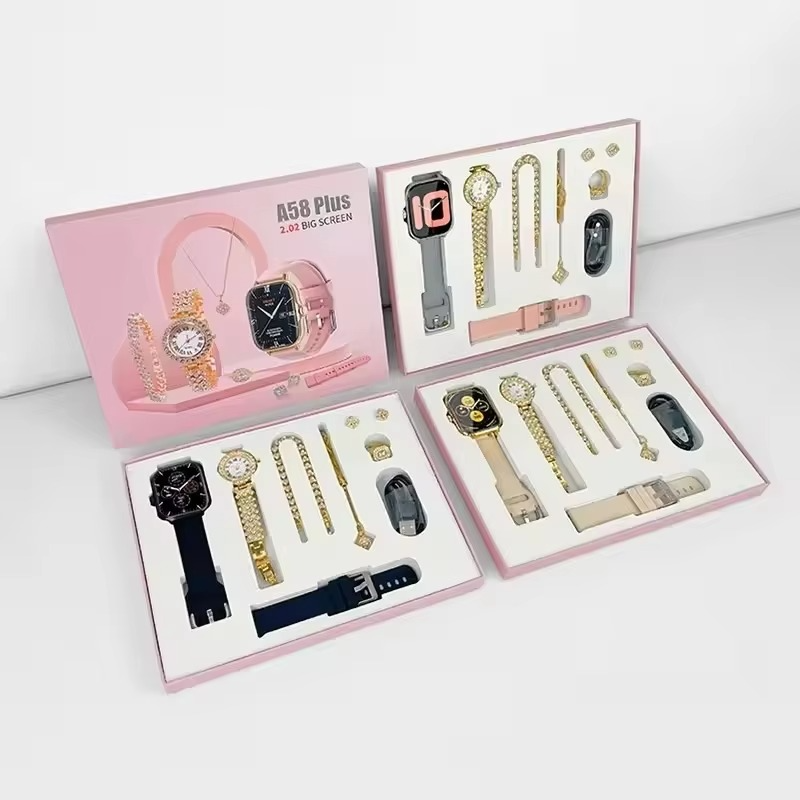 A58 Plus 6 in 1 - Smartwatch For Women | Best Quality Smart Watch For Girls | Limited stock