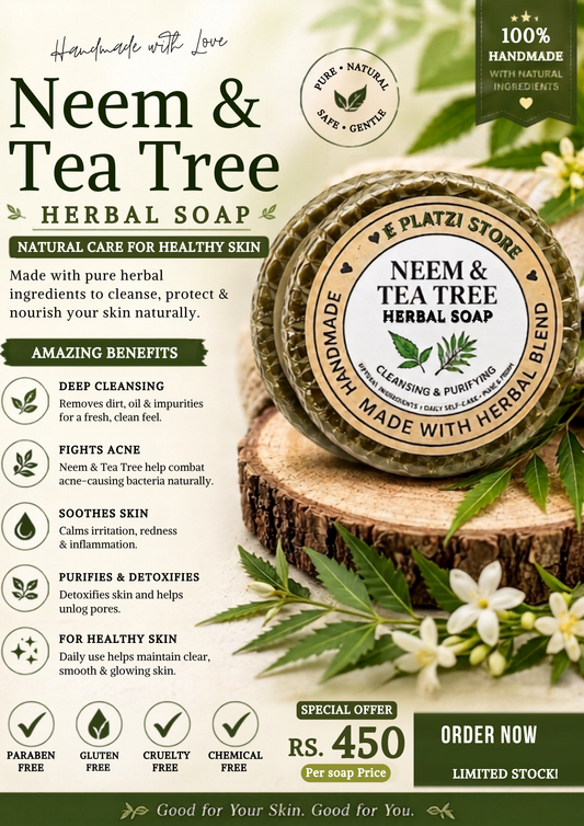 Neem and Tea Tree soap