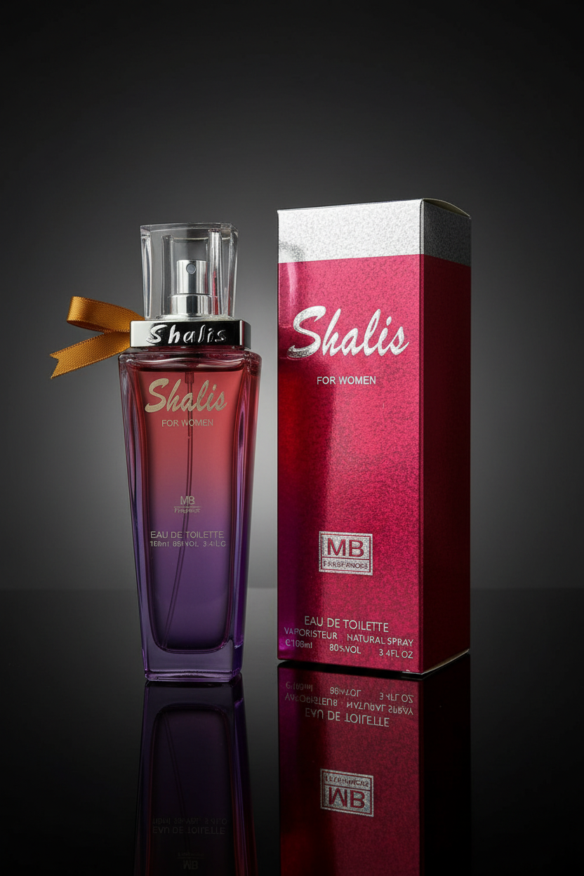 Shalis Red Perfume – Classical Premium Photo